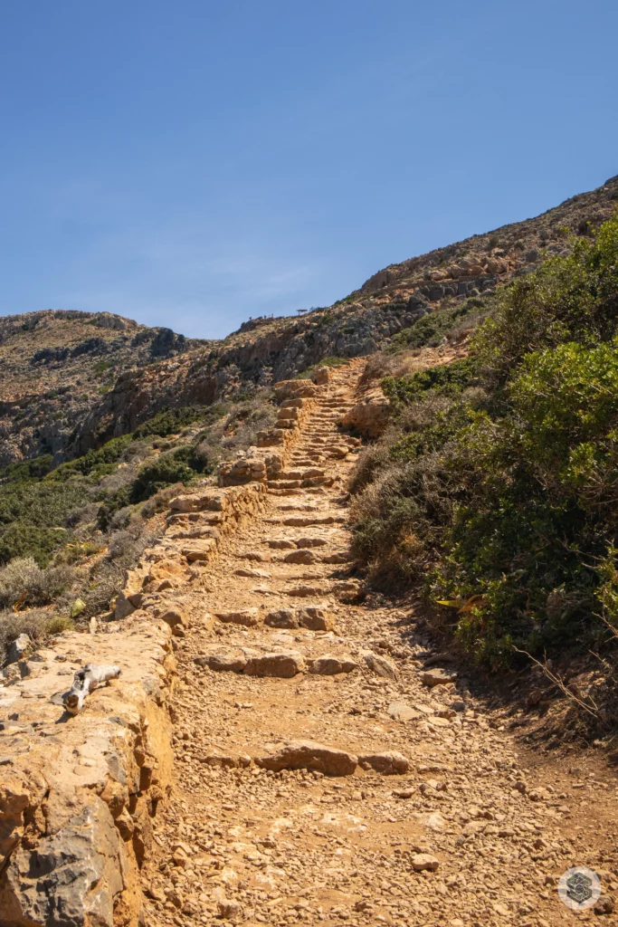 Escalier Balos Beach