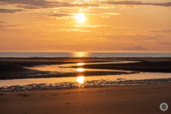 Chenaux Coucher de soleil à Fort-Mahon