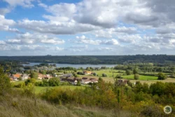 Vue sur le lac de Chamouille